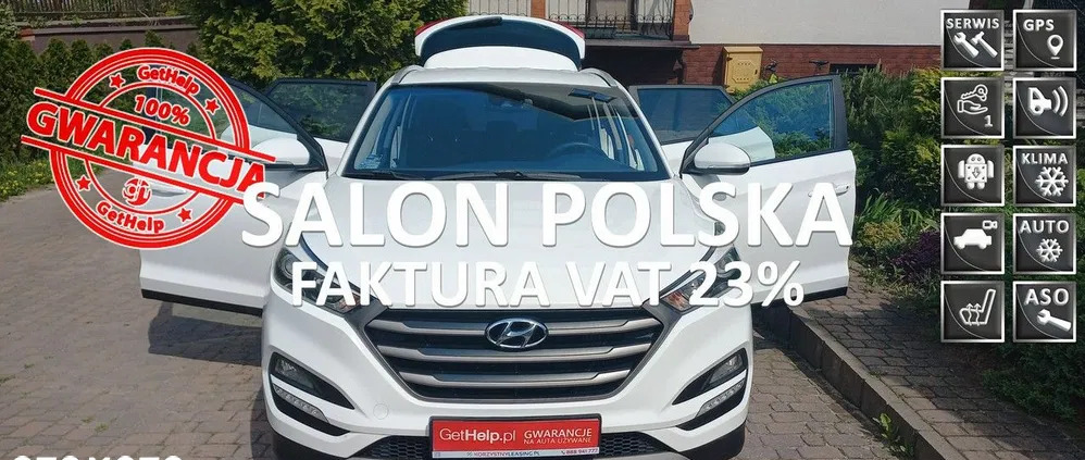 hyundai tucson piława górna Hyundai Tucson cena 48700 przebieg: 235000, rok produkcji 2016 z Piława Górna